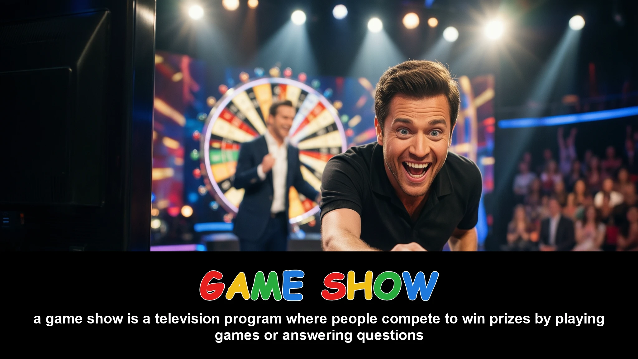 English Illustration for game show